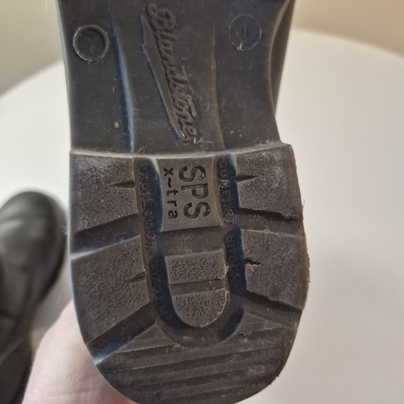 Blundstone Originals Rigger Boots Size 7AU 10US Women's Black Leather - Picture 8 of 13